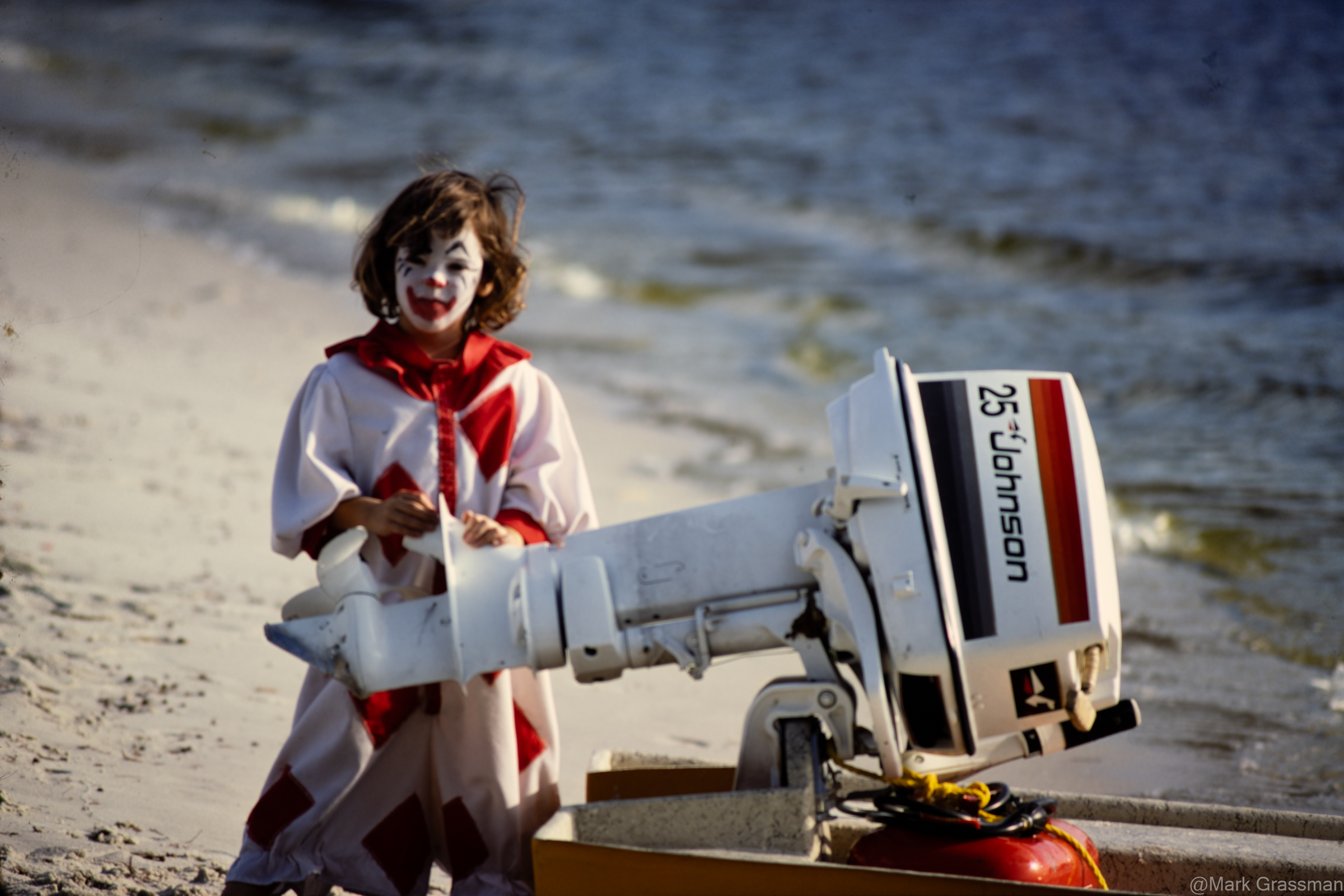 Clown at Beach
